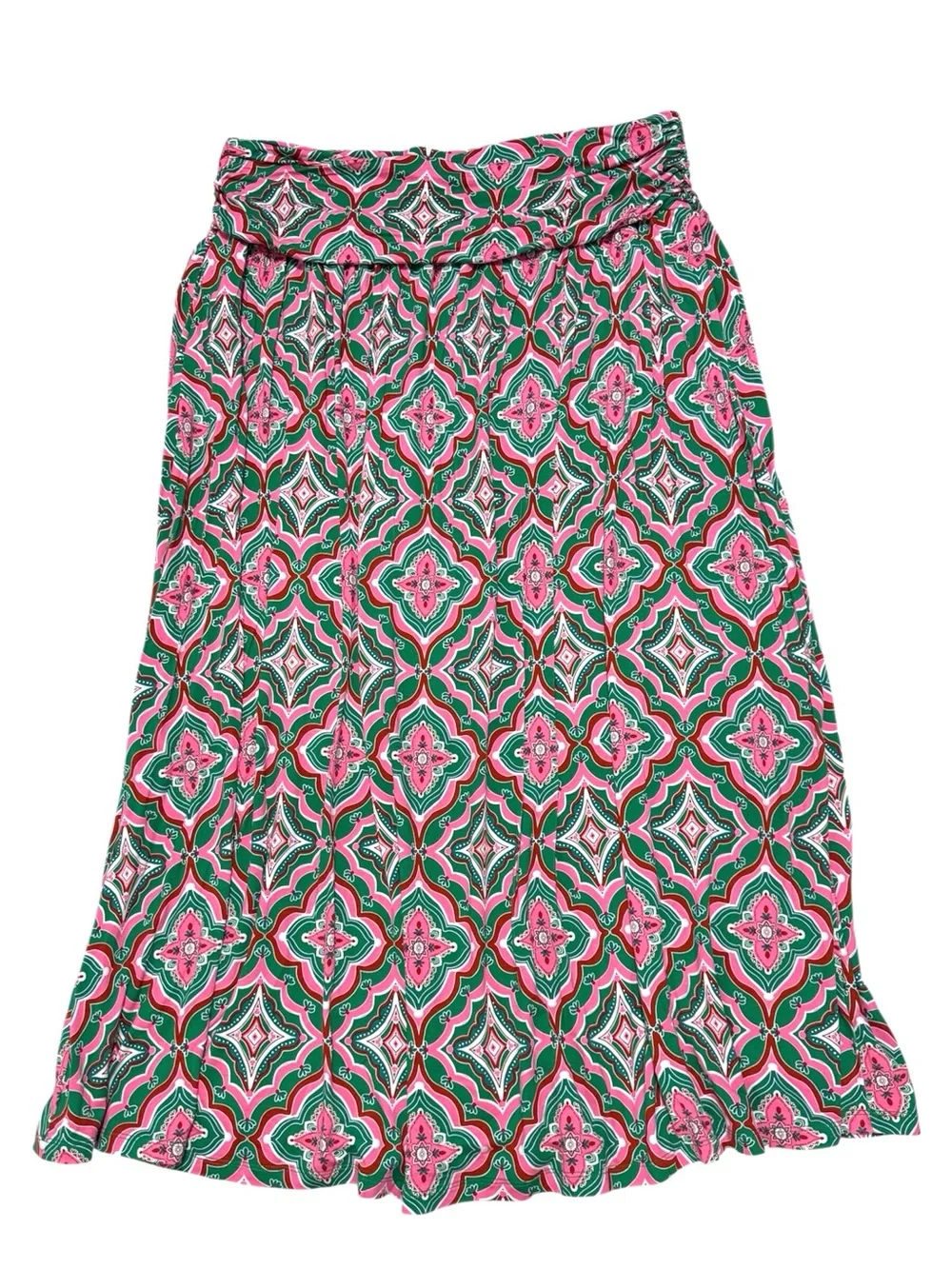 Boden Green Rosaline Jersey Skirt Size 14